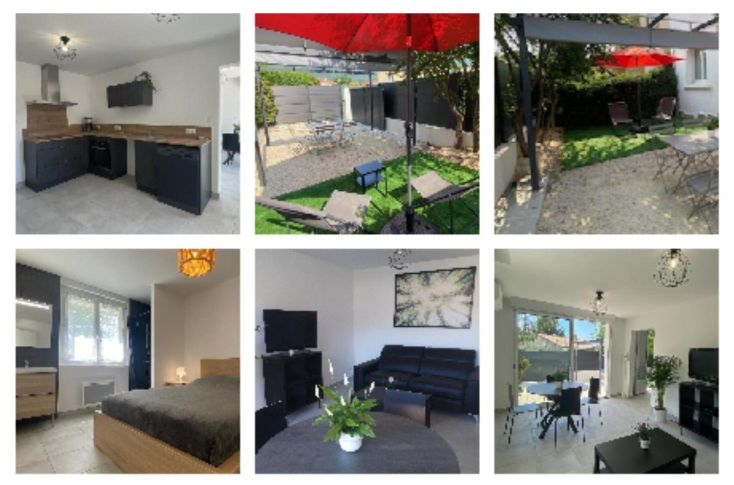 La Perle De Provence: Tranquil Garden With Ac In Apartment Nyons